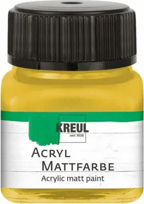 Produktbild von KREUL Acryl Mattfarbe Gold 20 ml
