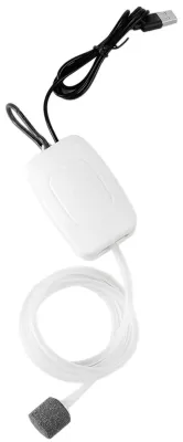 Immagine prodotto di Pompa elettrica per acquario USB portatile Silent Mini per acquario a foro singolo