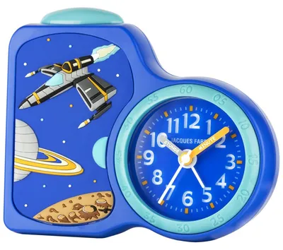 Produktbild von JACQUES FAREL ACB08SPA-R Weltall Wecker Junge Alarm blau