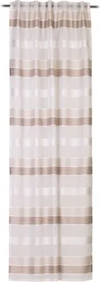 Zdjęcie produktu dla Ambiente Trendlife Nebos zasłona z ukrytą pętlą 140x245cm kolor błoto