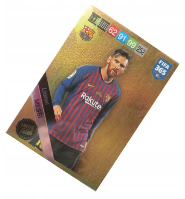 Produktbild von Panini Fifa 365 2019 Limited Edition Lionel Messi Fc Barcelona Football Card