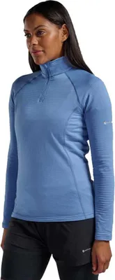 Zdjęcie produktu dla Montane Protium Lite Half Zip Fleece Blue M Woman Blue M