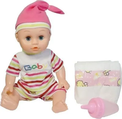 Produktbild von Pinkelpuppe mit zwei Geräuschen Q10107 90164