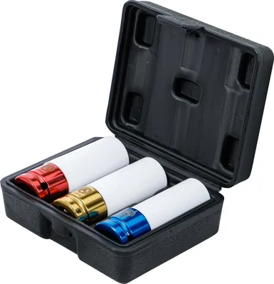 Productafbeelding van KRAFTMANN 7310 Kraft-schroefbits, 17-19-21 mm, 12,5 (1/2 inch), 3-delig.