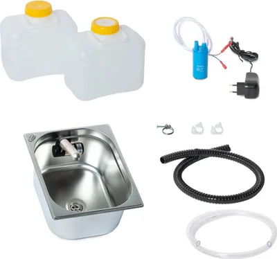 Image de 230V Camping Mini-cuisine Stand dekit évier 325x265x150 mm Barwig T4 T5T6