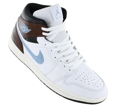 Produktbild von Air Jordan 1 Mid SE Brown Blue Grey - EU: 41