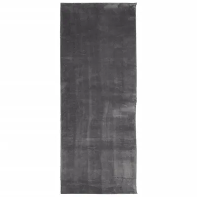 Produktbild von vidaXL Teppich HUARTE Kurzflor Weich und Waschbar Anthrazit 80x200 cm