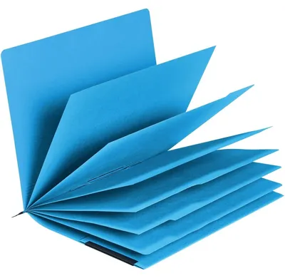 Obrázek produktu pro Falken 15046527 Personalhefter - DIN A4, Karton, 5fach-Register, blau