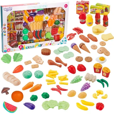 Immagine prodotto di WOOPIE Set da cucina "Negozio di frutta e verdura" 120 pezzi