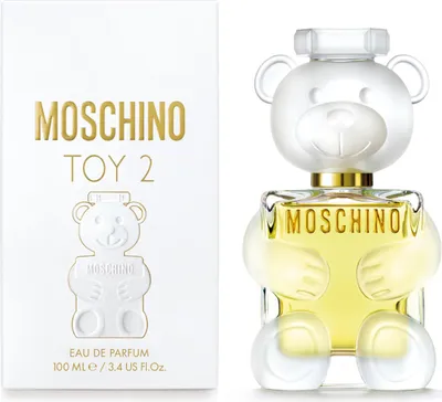 Obrázok produktu pre Moschino Toy 2, Ženy, 100 ml, Nádoba na jedno použitie, Jablko, Magnólia, Mandarínka, Jazmín, Pivonka, Jantár, Pižmo, Santalové drevo