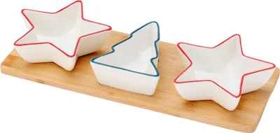 Obrázek produktu pro Vánoční porcelánové misky na svačinu