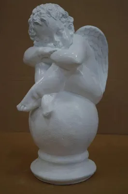 Image de Design Ange Figurine Statue Sculpture Figurines Sculptures Décoration Décoration Nouveau 60 cm