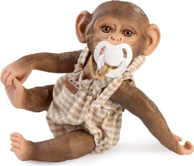 Image de Guca 991 REBORN MONKEY - bébé avec corps en vinyle - 32 cm