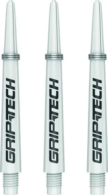 Produktbild von GOAT - Griptech Shafts Short, Weiß, inkl. 3 Shafts geeignet für GOAT-Darts