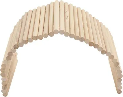 Produktbild von Hochbeet - Holzschutz - Biegsames - Kleines - Tierspielgerät Für Kaninchen - Spielzeug Für Frettchen (15 * 50CM)
