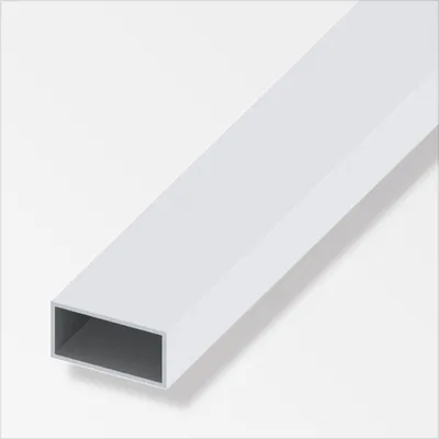 Produktbild von alfer Rechteckrohr Aluminium 1 m x 50 × 30 mm silber