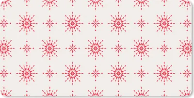 Produktbild von MuchoWow® Schreibtischunterlage Sterne - Rot - Winter - Weihnachten - Muster 80x40 cm - XXL Mauspad - Gaming Mauspad