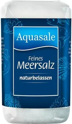 Produktbild von Aquasale Meersalz fein 500g