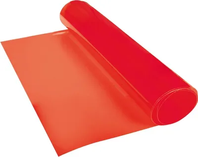 Productafbeelding van Kleurfolie, kunststof, rood, 30x100 cm