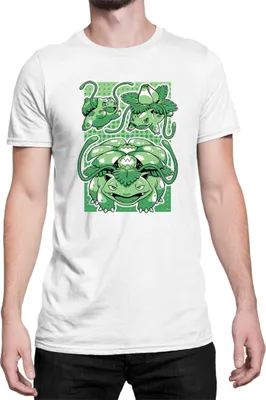 Immagine prodotto di Maglietta da uomo Japan Manga Anime Comics Pokemon 047, Man 4XL , Blanc