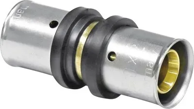 Produktbild von veporit. Pressfitting Kupplung Connect TH und U-Kontur 26 mm für Verbundrohr