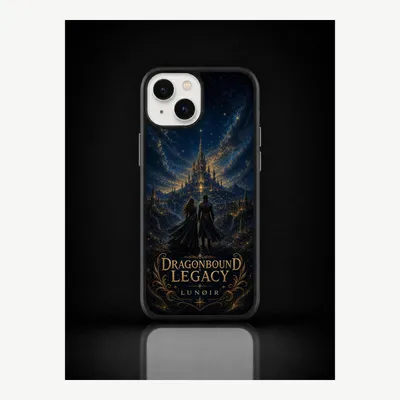 Productafbeelding van iPhone 14 hoesje, telefoonhoesje, beschermhoesje, case met een drakenmotief – LUNØIR ©
