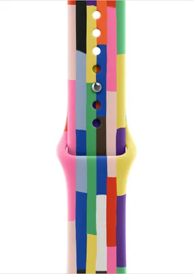 Zdjęcie produktu dla Apple MDWG4ZM/A, Band, Zegarek sportowy, Wielobarwny, Apple, Apple Watch Models 44mm 45mm 46mm 49mm, Fluoroelastomer