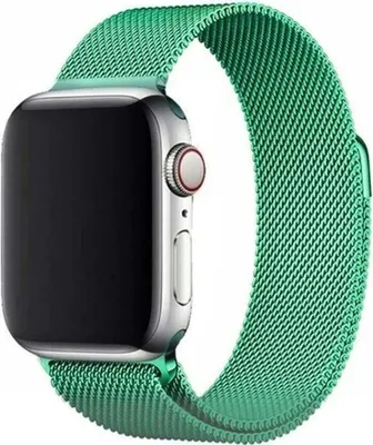 Produktbild von Magnetarmband für Apple Watch 7, 45mm, Metall, Minze