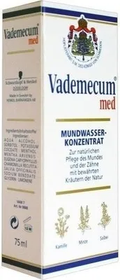 Image de VADEMECUM MED Bain de bouche concentré 0888 75ml PZN 03022663