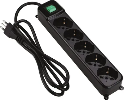 Produktbild von Tecnoware Power Systems FMP5IIG Schwarz 5 Ausgänge