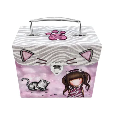 Produktbild von Aufbewahrungsbox Gorjuss Ruby wild Grau Pappe (16 x 13,4 x 9 cm)