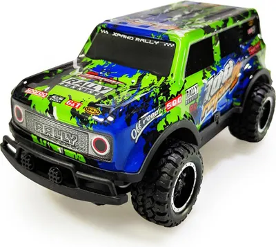 Produktbild von Kyamrc Uj99-y243 1:24 Miniatur Fernbedienung Auto 27hz Off Road Vehicle 10km/h RC Toys Green