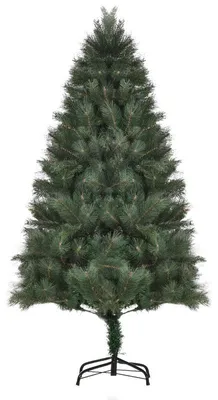 Immagine prodotto di Albero di Natale artificiale, altezza 180 cm, con 375 rami. Colore: verde. Dimensioni: 90x90x180 cm