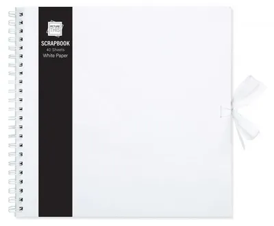 Zdjęcie produktu dla Blok notatowy z papieru kraft, kwadratowy, 30 x 30 cm, 40 kartek, z opaską, do scrapbookingu