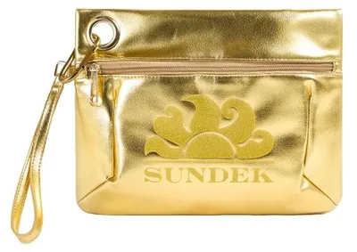 Imagen del producto de Sundek Pochette AW416ABPU7LA, clutch laminado, modelo A75LA, color dorado/tono dorado