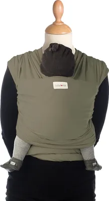 Produktbild von Babylonia Tragetuch Tricot-Slen Bamboo Khaki Green BDDTSB_1_707