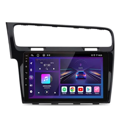 Obrázok produktu pre Carplay 1+32G Android13 Autorádia pre vw golf 7 VII 2008-2012 WIFI DAB+ RDS Bluetooth 4kern DSP SWC FM FM