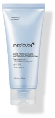 Obrázek produktu pro Medicube Zero Pore Capsule Cleansing Foam – exfoliační čisticí pěna na obličej – 120 ml