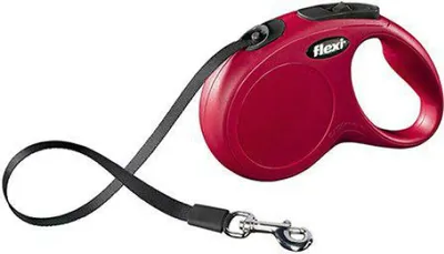 Produktbild von flexi New Classic L Gurt 5 m rot