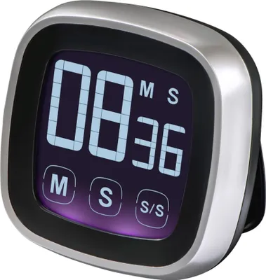 Produktbild von Xavax Küchentimer Küchentimer "Touch", digital, Silber/Schwarz