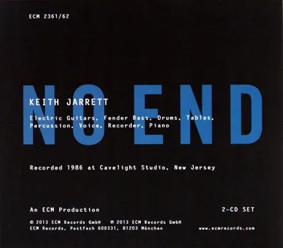 Produktbild von Jarrett,Keith-No End