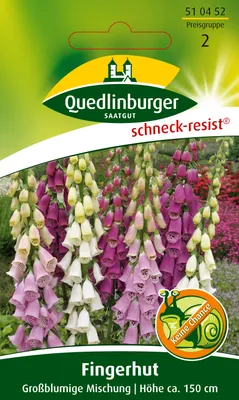 Produktbild von Quedlinburger Saatgut - Fingerhut Großblumige Mischung - Samen - 510452