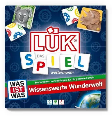 Produktbild von LÜK - DAS SPIEL. Spielheft "Wissenswerte Wunderwelt" Sonderedition zum Basisspiel für die gesamte Familie (4. Erweiterung)