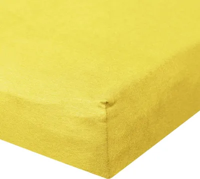 Produktbild von Bettwaren-Shop Jersey Spannbetttuch Ultra-Stretch 90x200 - 100x220 cm lemon