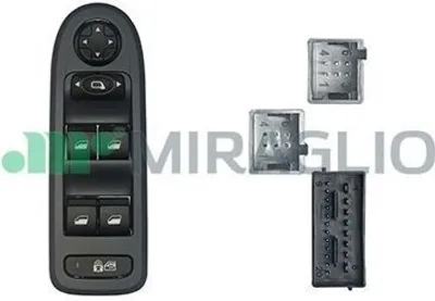 Produktbild von MIRAGLIO 121/PGP76007 Fensterheberschalter passend für PEUGEOT 308 SW I (4E, 4H) Vorne Links Fensterheber Schalter