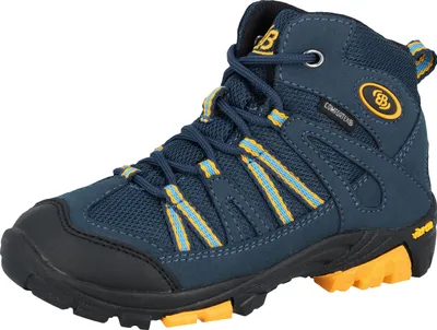 Produktbild von Brütting Kinder Wanderschuhe/ Outdoorschuhe OHIO HIGH Blau Textil-Synthetik-Mix - wasserfest Größe: 30