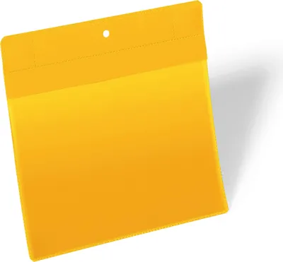 Obrázek produktu pro DURABLE Neodymová magnetická kapsa na štítky A5, na ší?ku, žlutá, 174604, 10 ks