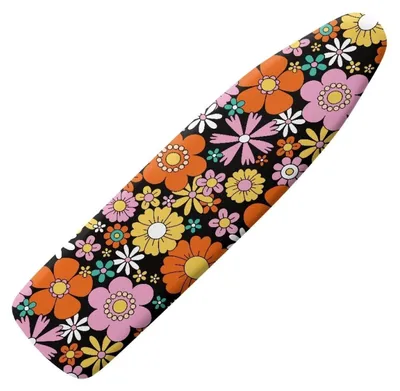 Immagine prodotto di Copertura per asse da stiro con motivo floreale colorato
