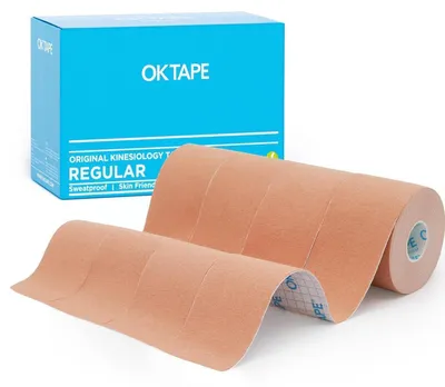 Produktbild von Kinesiologie Tape 5cm x 5m Beige 4 Rollen
