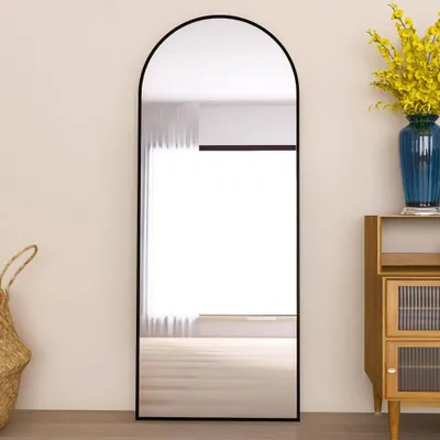 Immagine prodotto di Specchio a terra - Specchio da parete - Specchio da trucco - Specchio da parete - Specchio a figura intera - Formato grande: 180x80 cm
